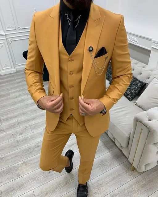 Three-piece Suit for Men (Cotton)