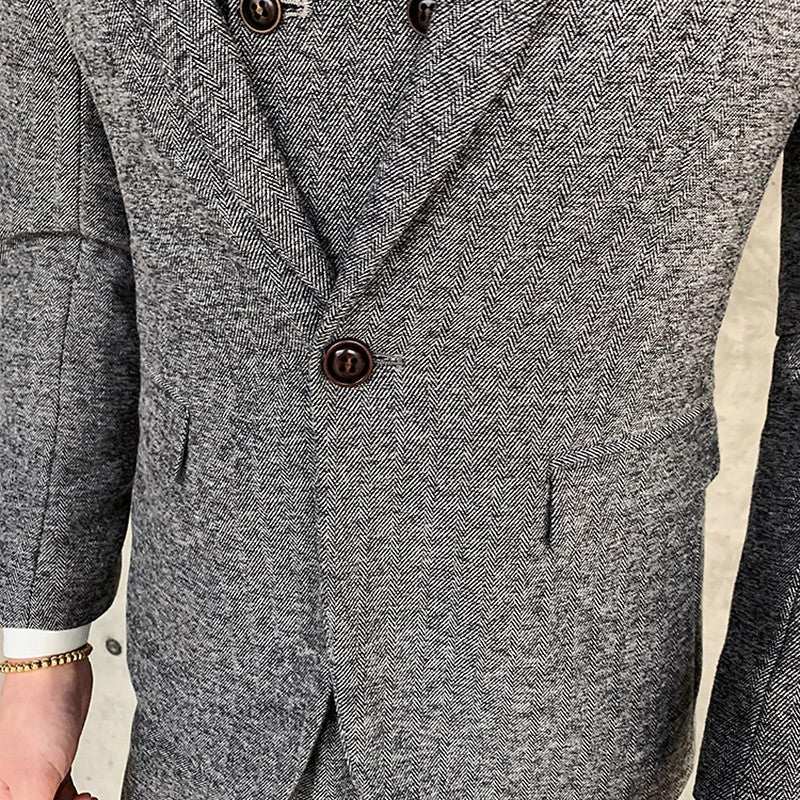 Three-piece suit for men (Cotton)