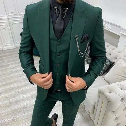 Three-piece Suit for Men (Cotton)