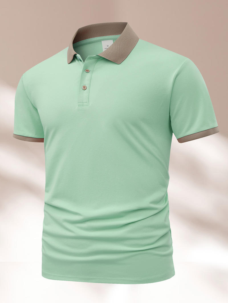 Summer Polo T-shirt Short Sleeve