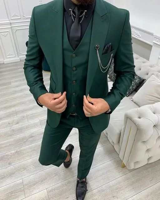 Three-piece Suit for Men (Cotton)