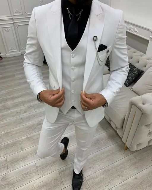 Three-piece Suit for Men (Cotton)