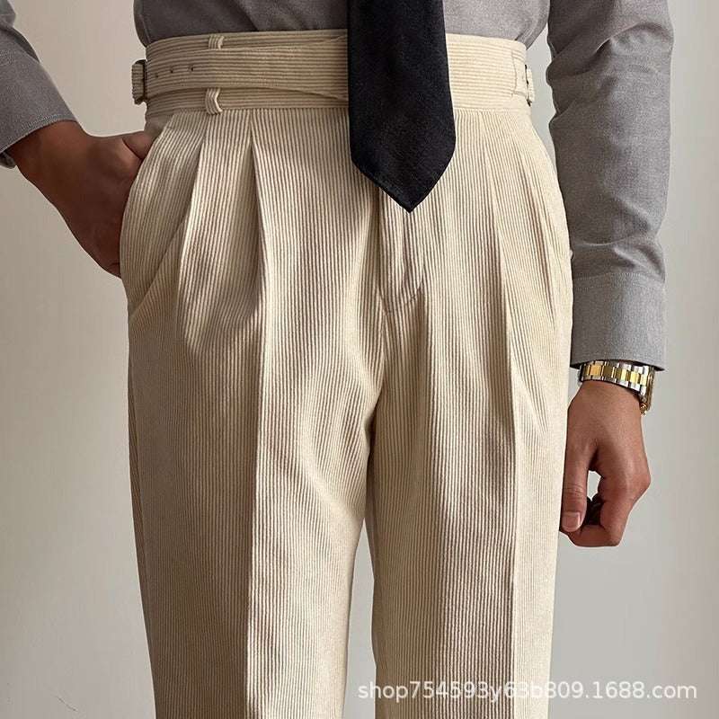 Retro Suit Pants Men&