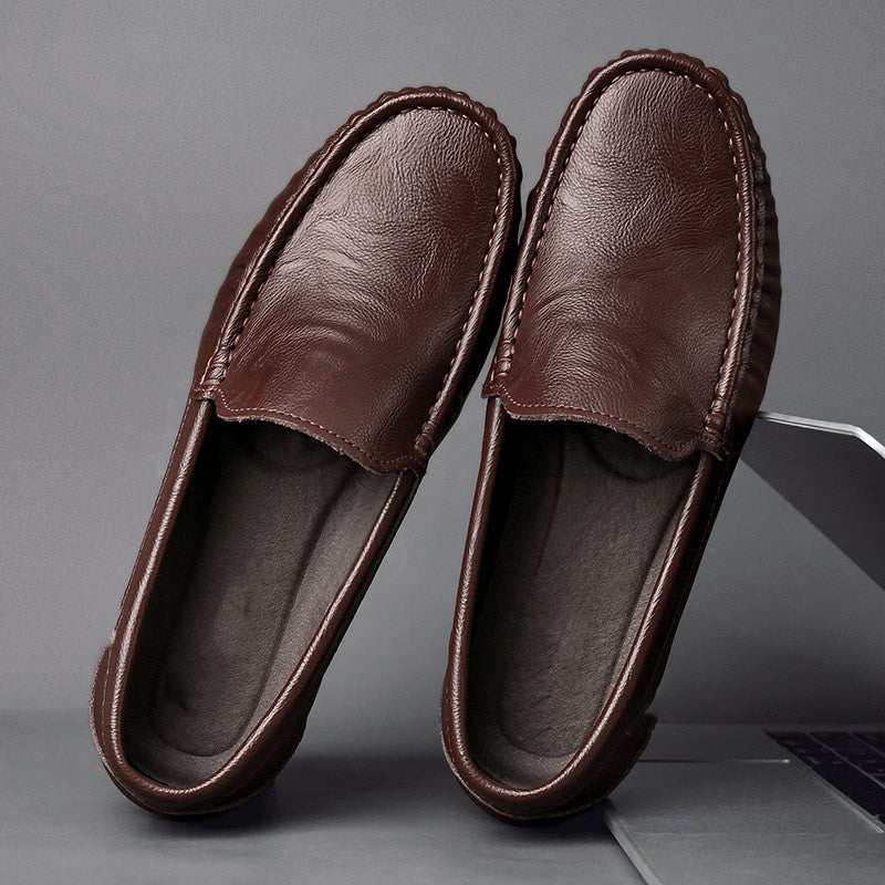 Mens Casual Driving Shoes (Leather)