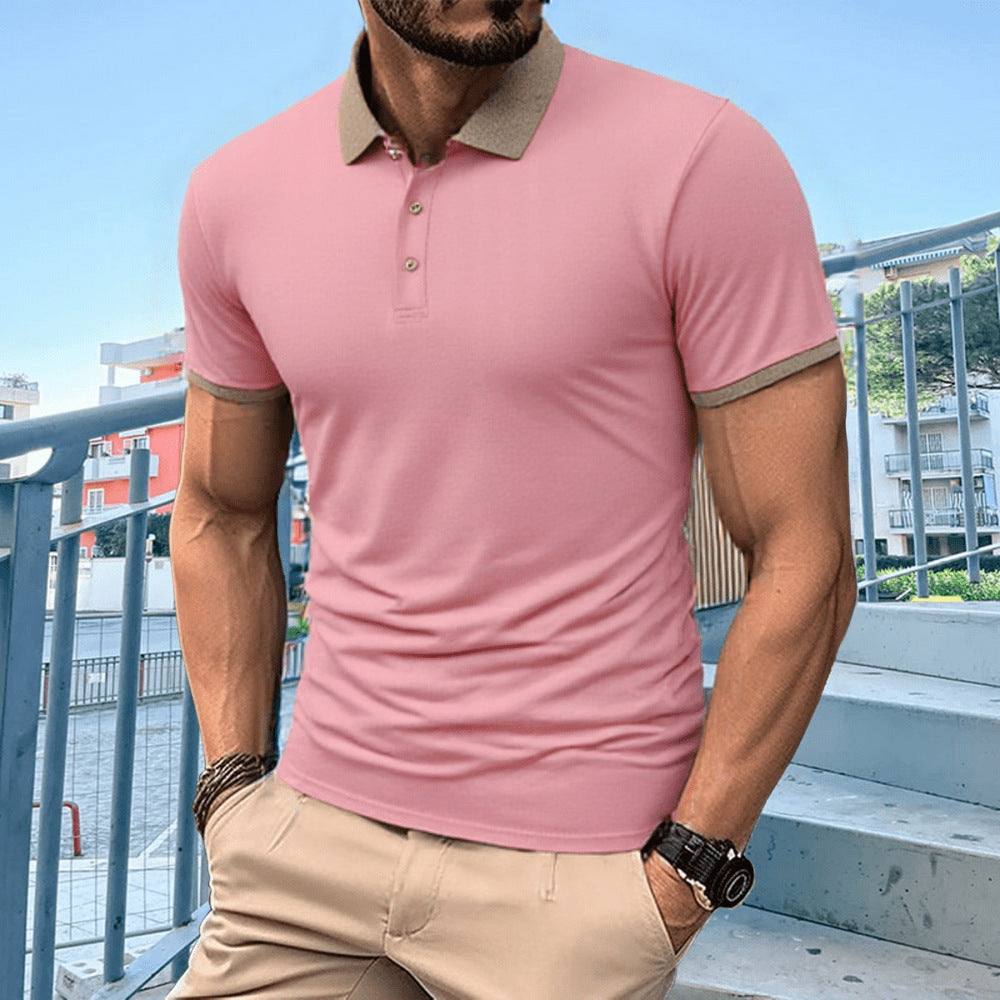 Summer Polo T-shirt Short Sleeve