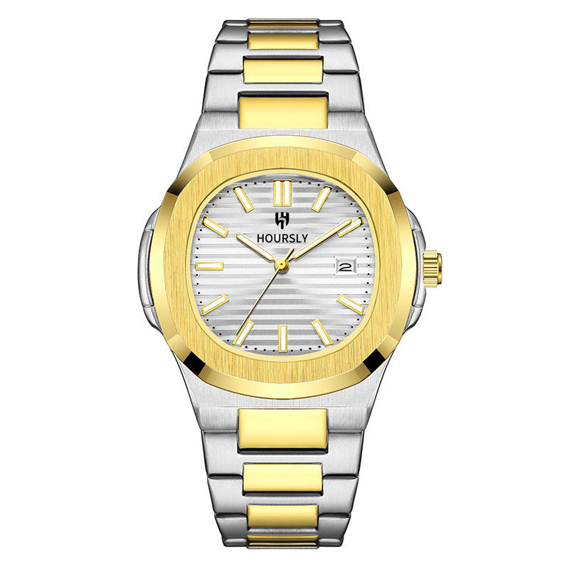 Business Simplicity Quartz Steel Men&