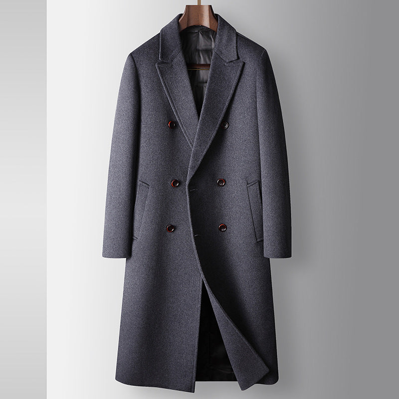 Down Liner Warm Woolen Coat