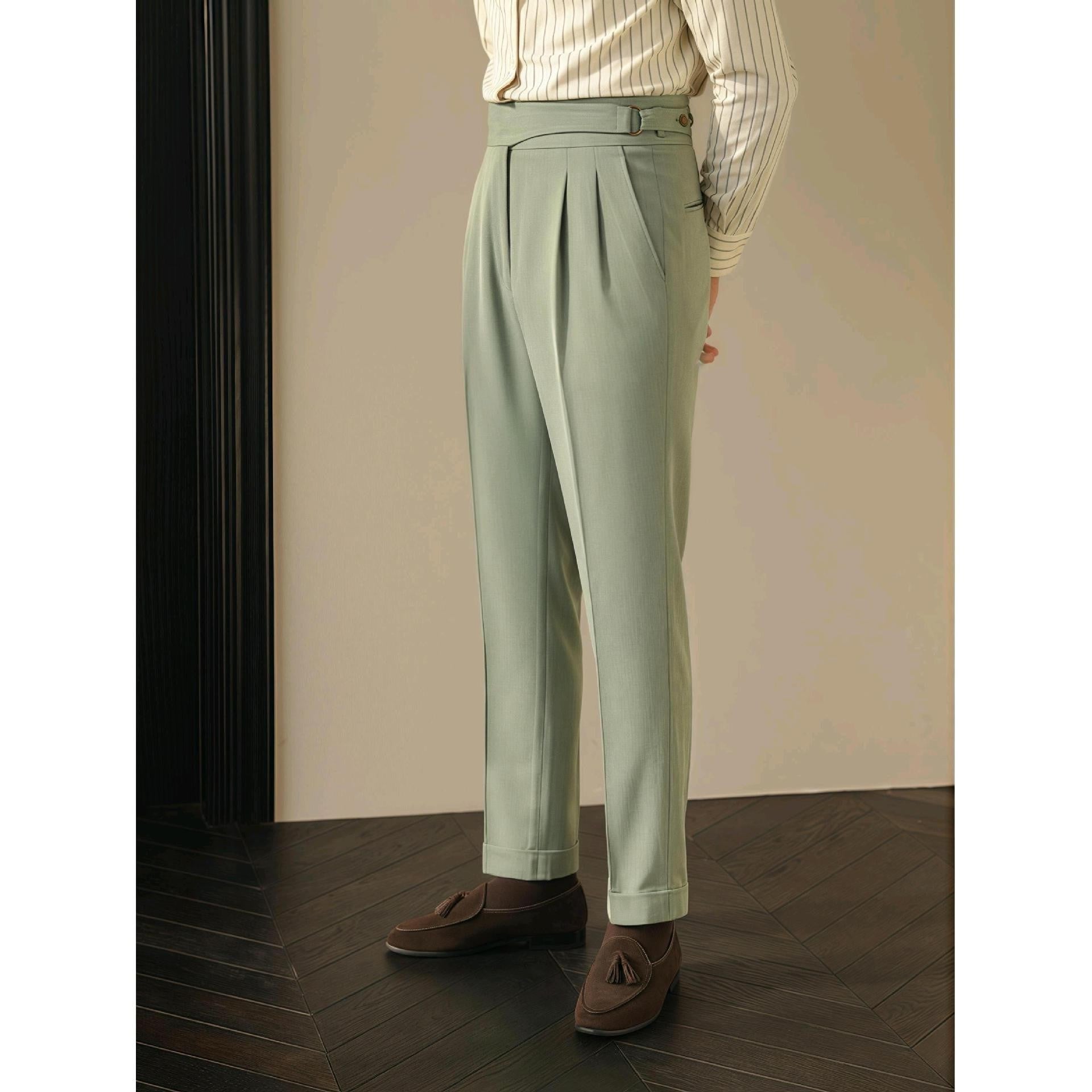 British Retro Business Casual Pants