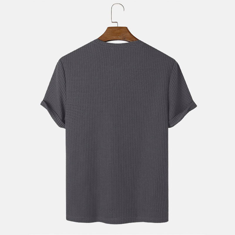 Men Neck Basic T-Shirts