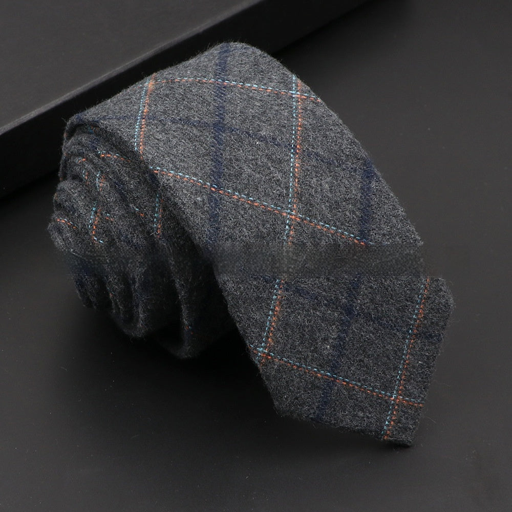 Artificial Woolen Necktie Casual