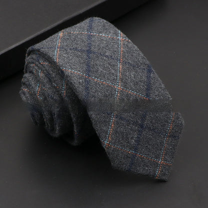 Artificial Woolen Necktie Casual