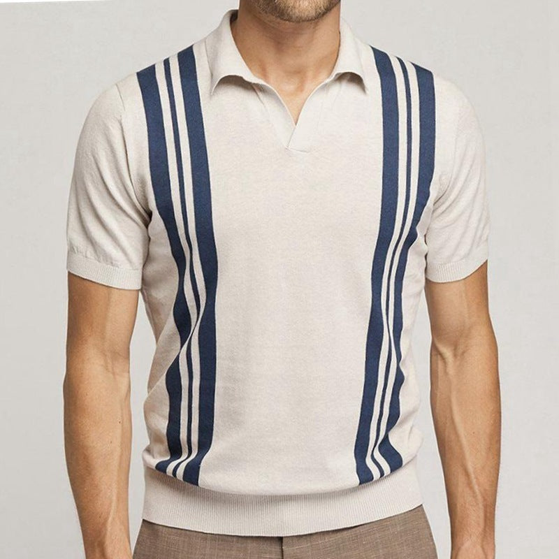 Casual Polo Shirt For Men (Cloth)