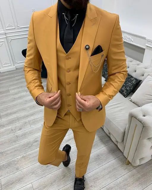 Three-piece Suit for Men (Cotton)