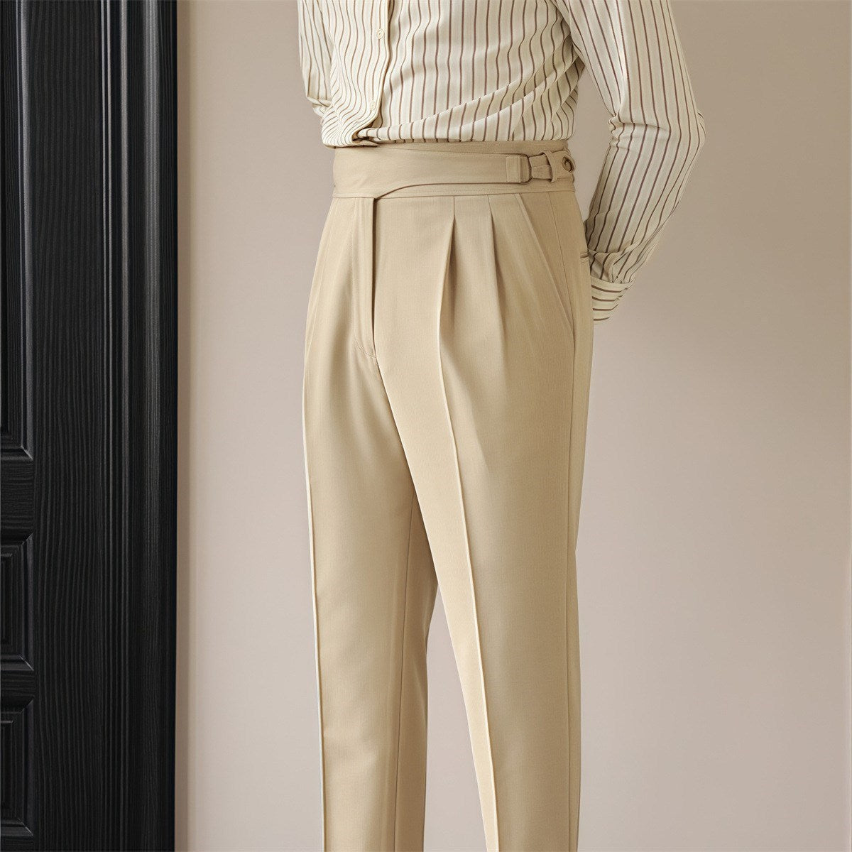 British Retro Business Casual Pants