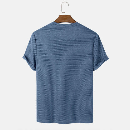 Men Neck Basic T-Shirts