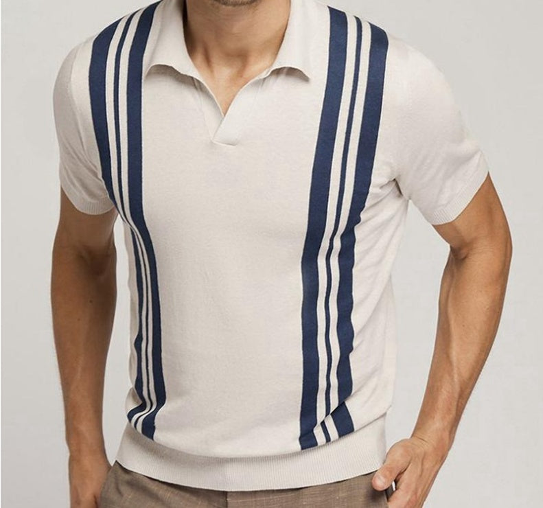 Casual Polo Shirt For Men (Cloth)