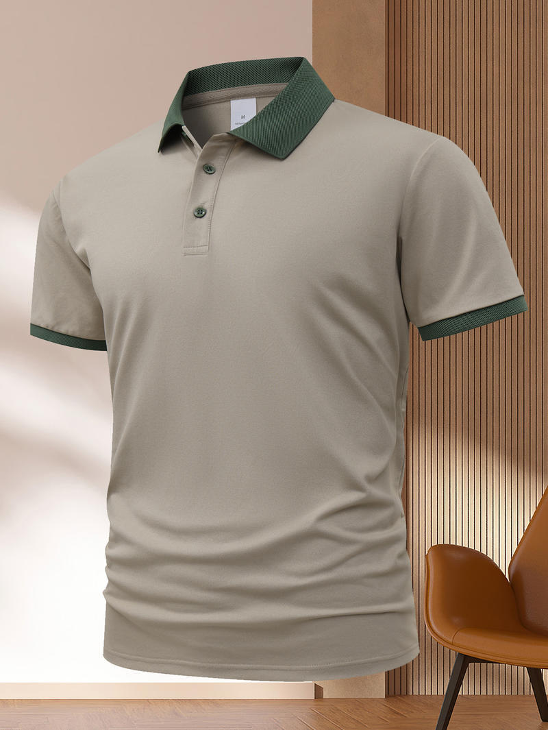 Summer Polo T-shirt Short Sleeve