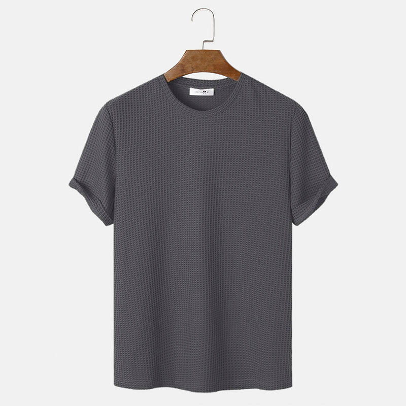 Men Neck Basic T-Shirts