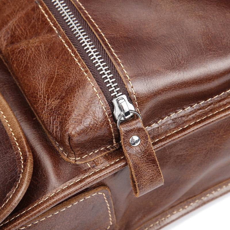 Foreign trade leather bag