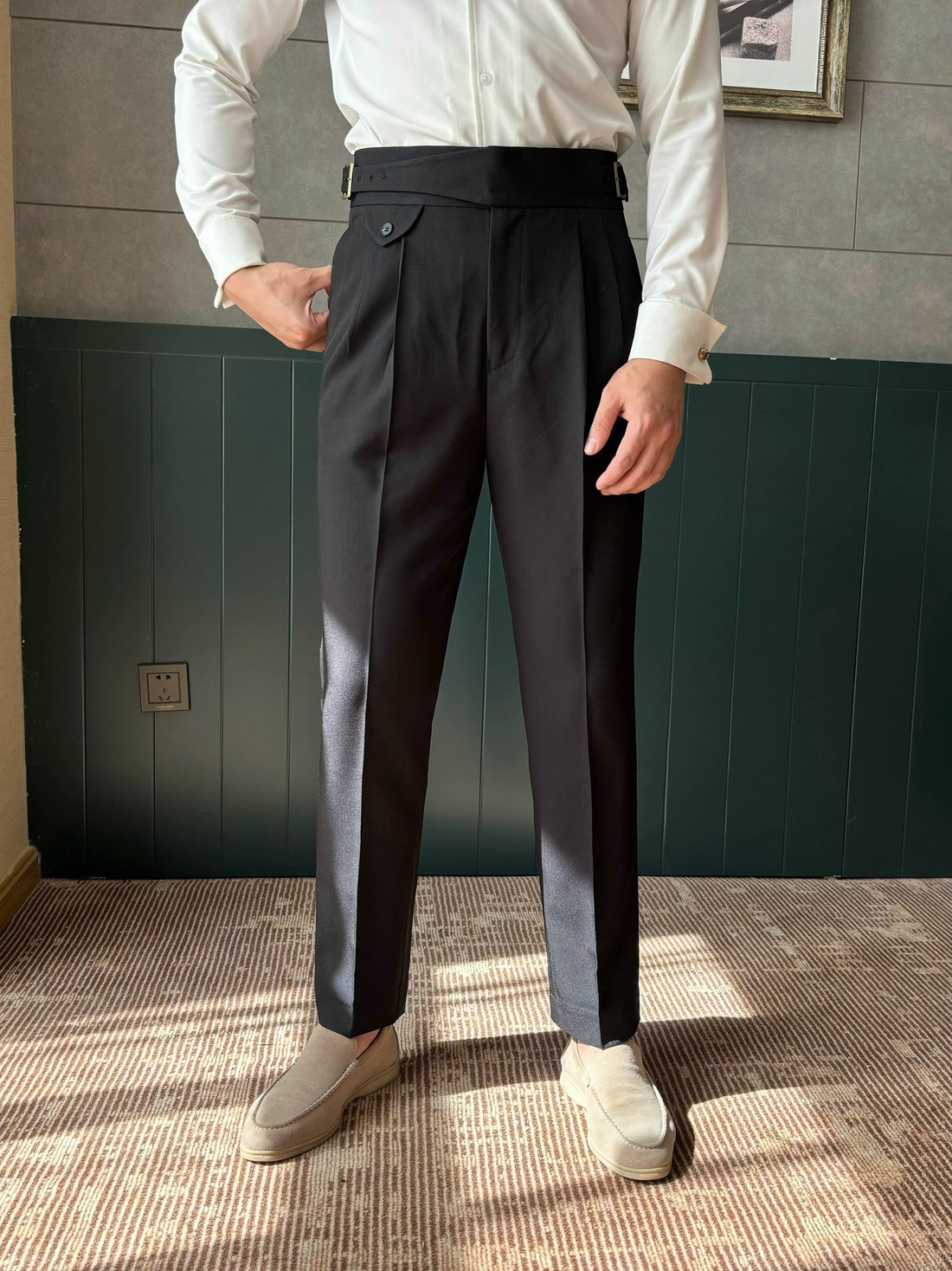 High Waist Trousers (Cloth)