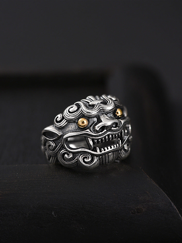 Chiba Old Silversmith Ring