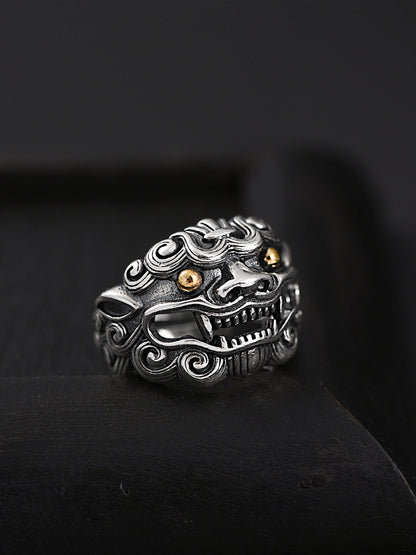 Chiba Old Silversmith Ring