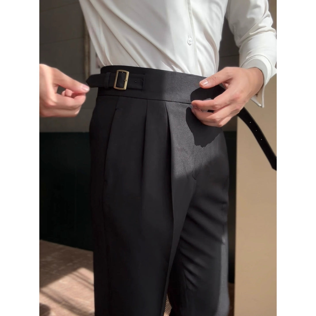 High Waist Trousers (Cloth)