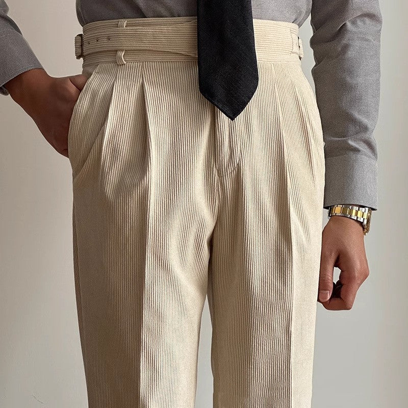 Retro Suit Pants Men&