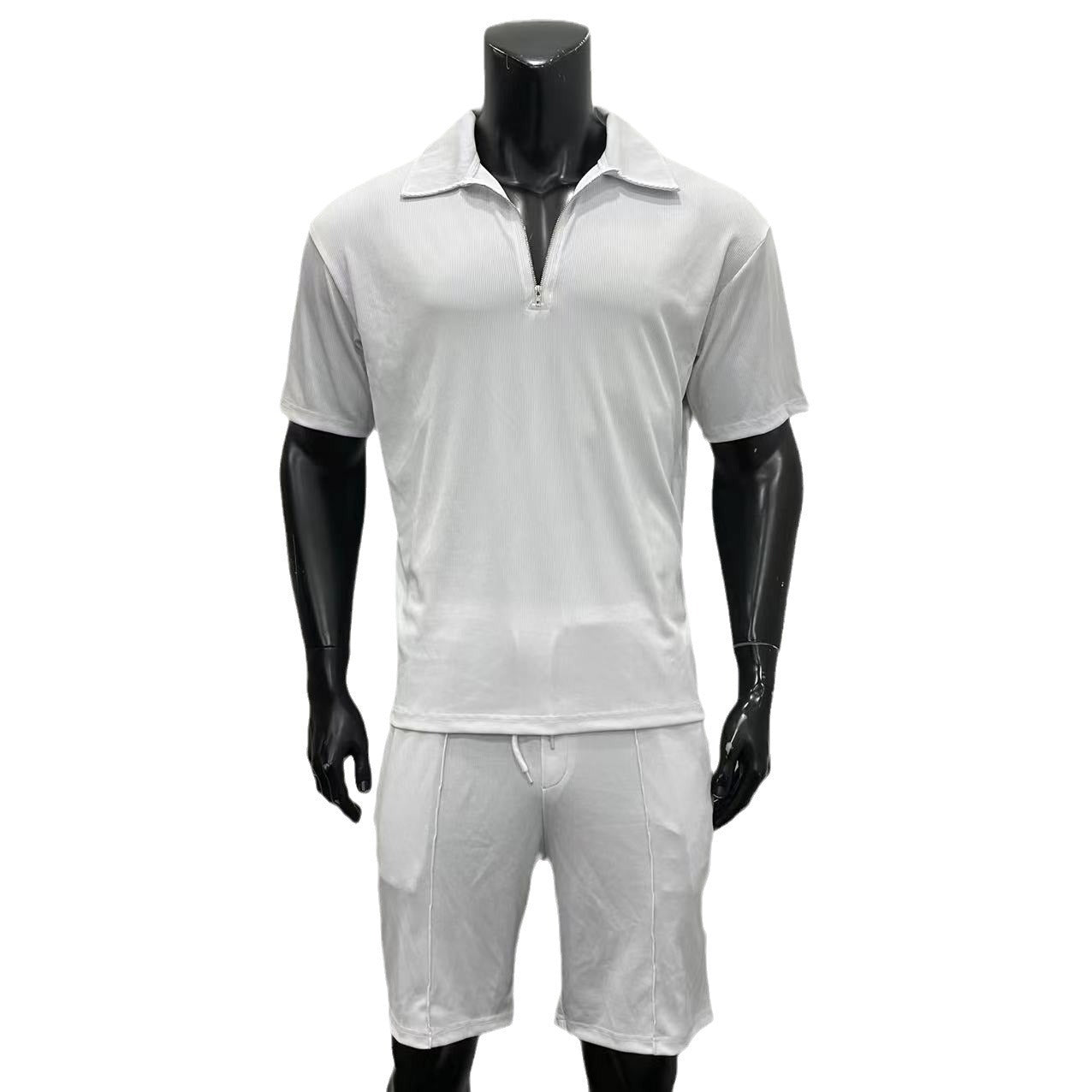 Polo Casual Sleeve / Drawstring Shorts Men&