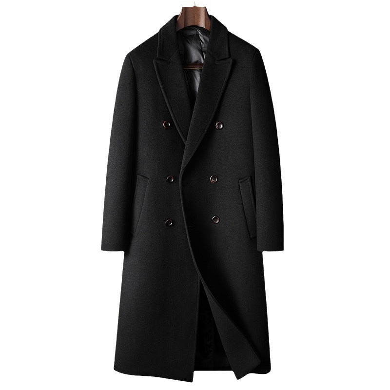Down Liner Warm Woolen Coat
