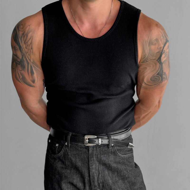 Elastic And Sweat-absorbing Vest