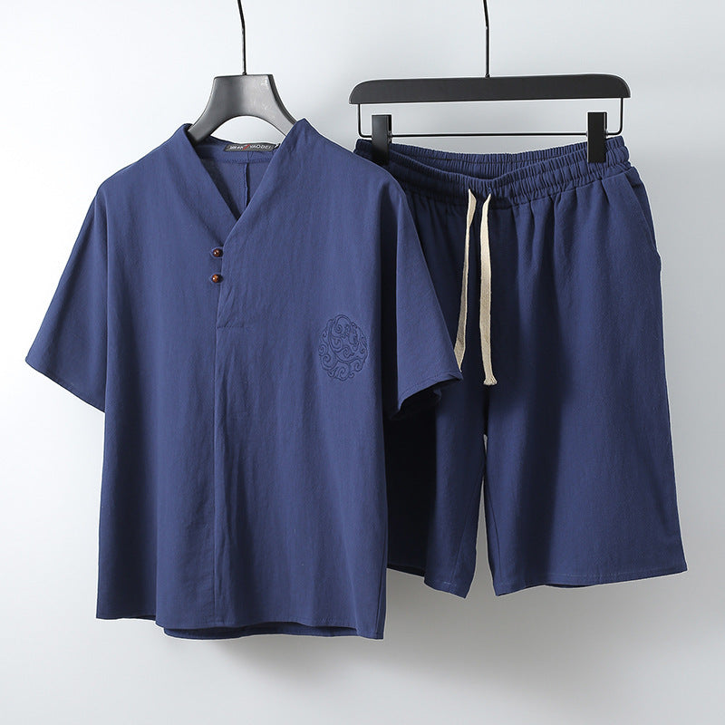 Loose Menswear Clothing Two-piece Set