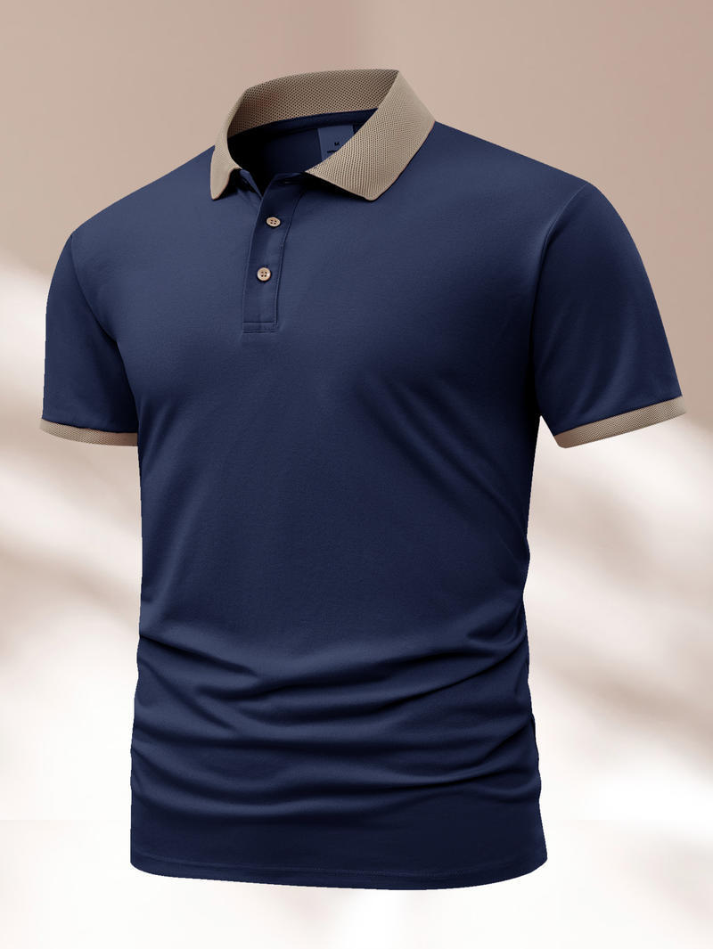 Summer Polo T-shirt Short Sleeve