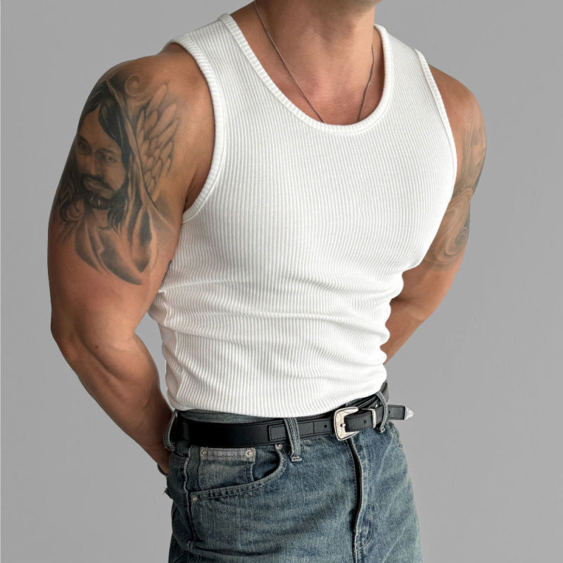Elastic And Sweat-absorbing Vest