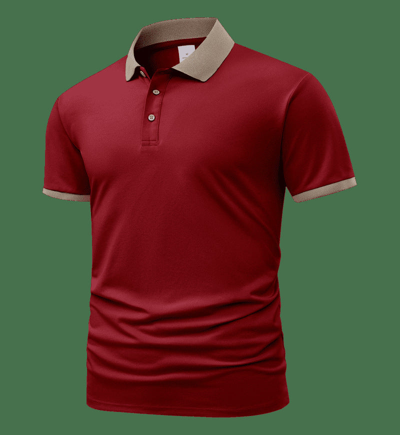 Summer Polo T-shirt Short Sleeve