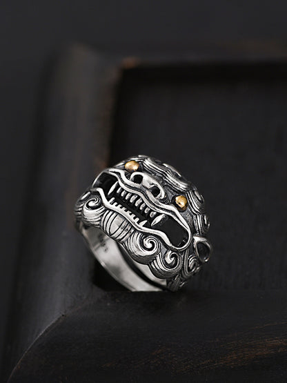 Chiba Old Silversmith Ring