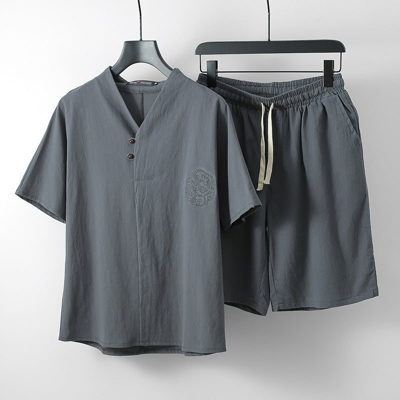 Loose Menswear Clothing Two-piece Set