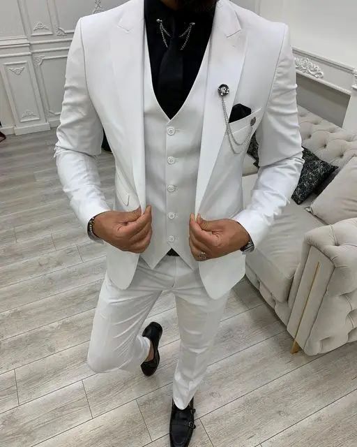 Three-piece Suit for Men (Cotton)