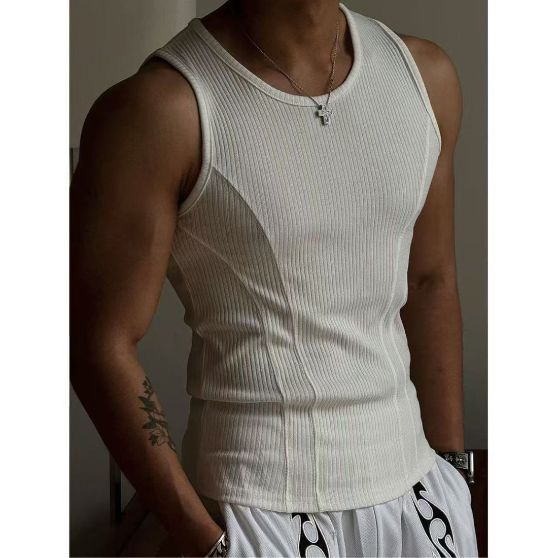 I-shaped Vest Summer Men&