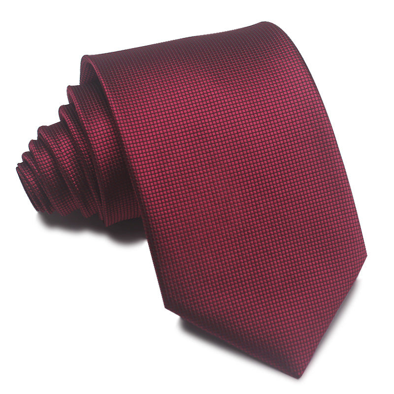 8CM Polyester Jacquard Striped Tie