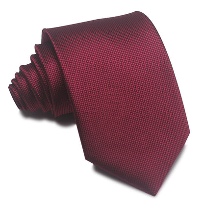 8CM Polyester Jacquard Striped Tie