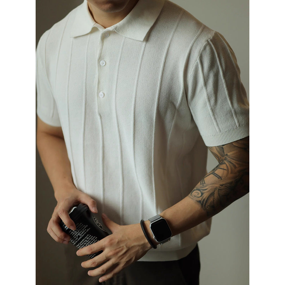 American T-shirt Top Men