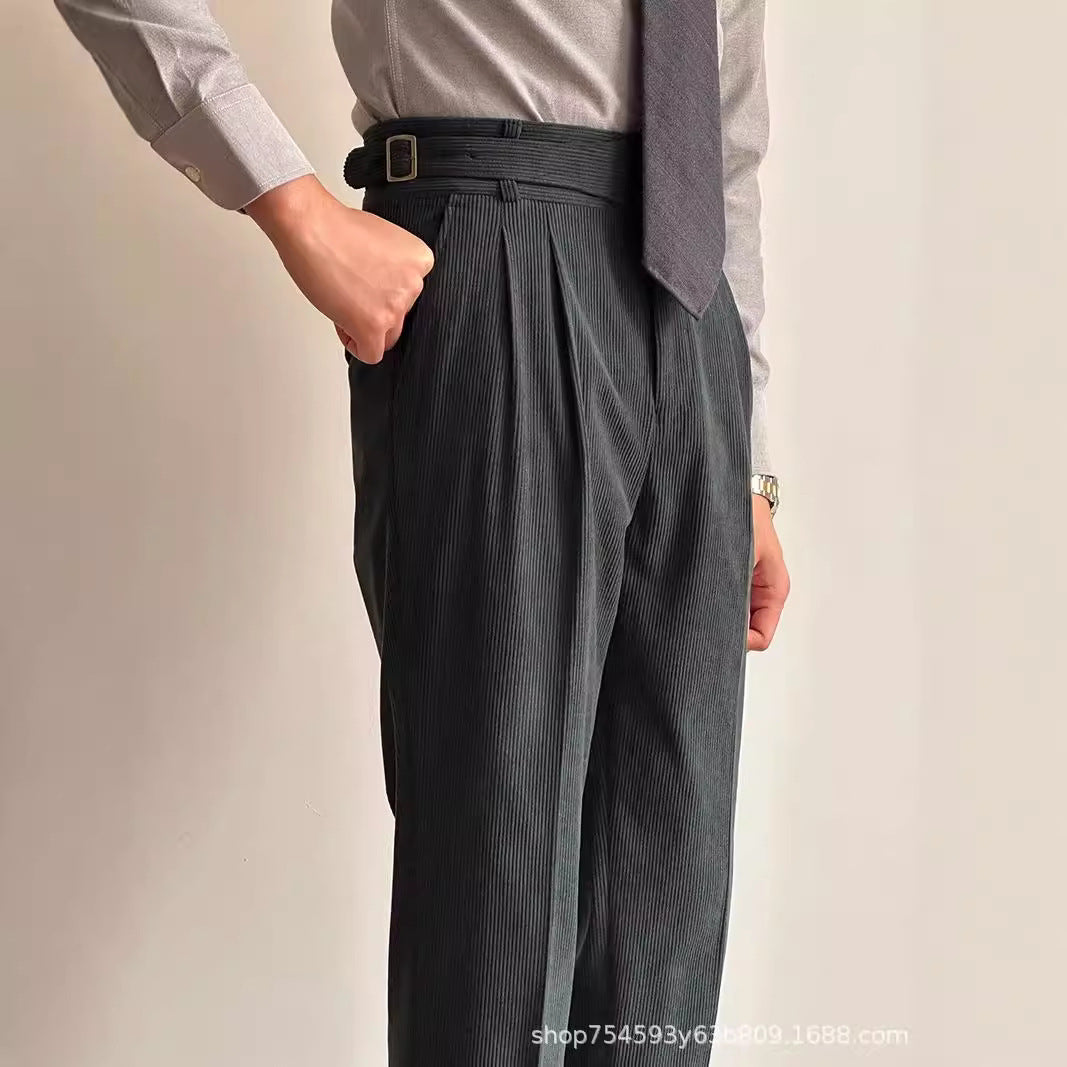 Retro Suit Pants Men&