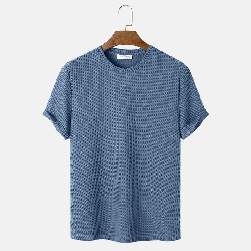 Men Neck Basic T-Shirts
