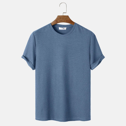 Men Neck Basic T-Shirts
