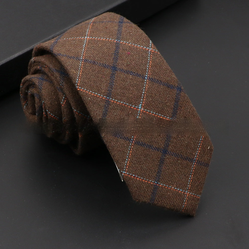 Artificial Woolen Necktie Casual