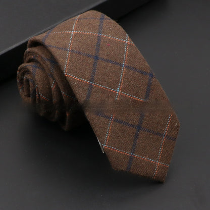 Artificial Woolen Necktie Casual