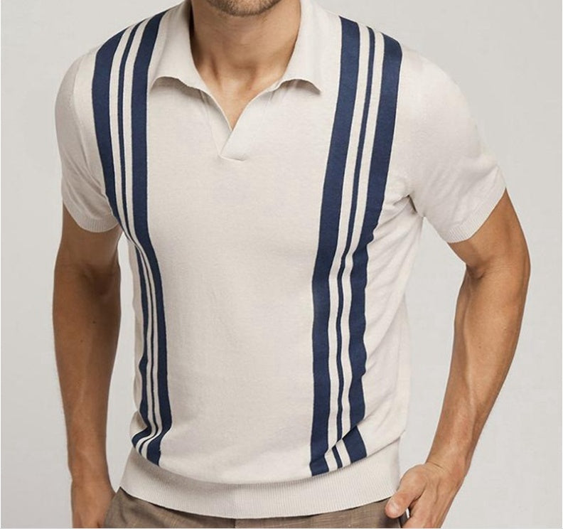 Casual Polo Shirt For Men (Cloth)