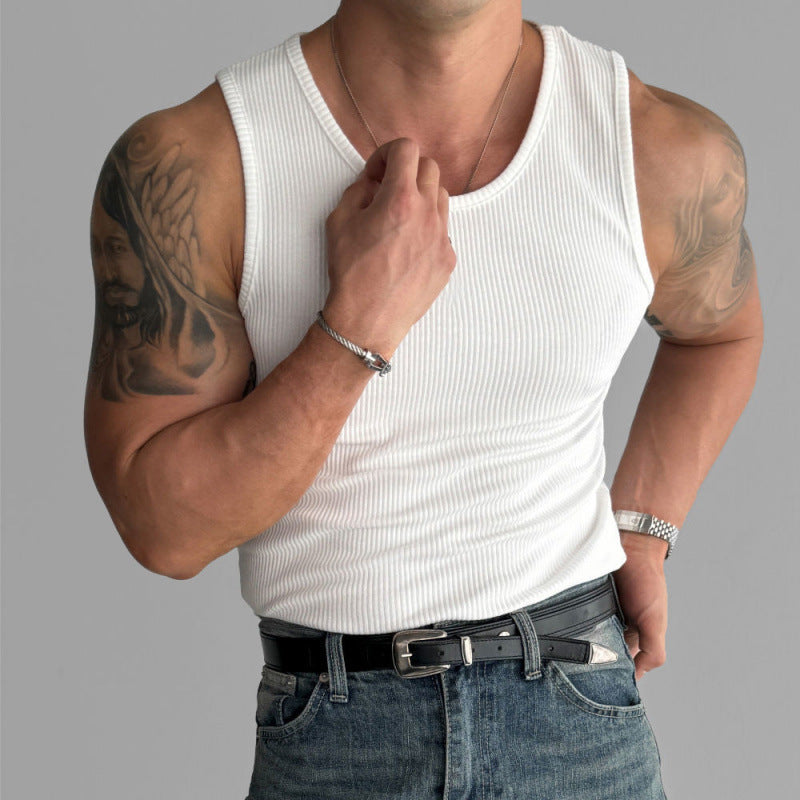 Elastic And Sweat-absorbing Vest