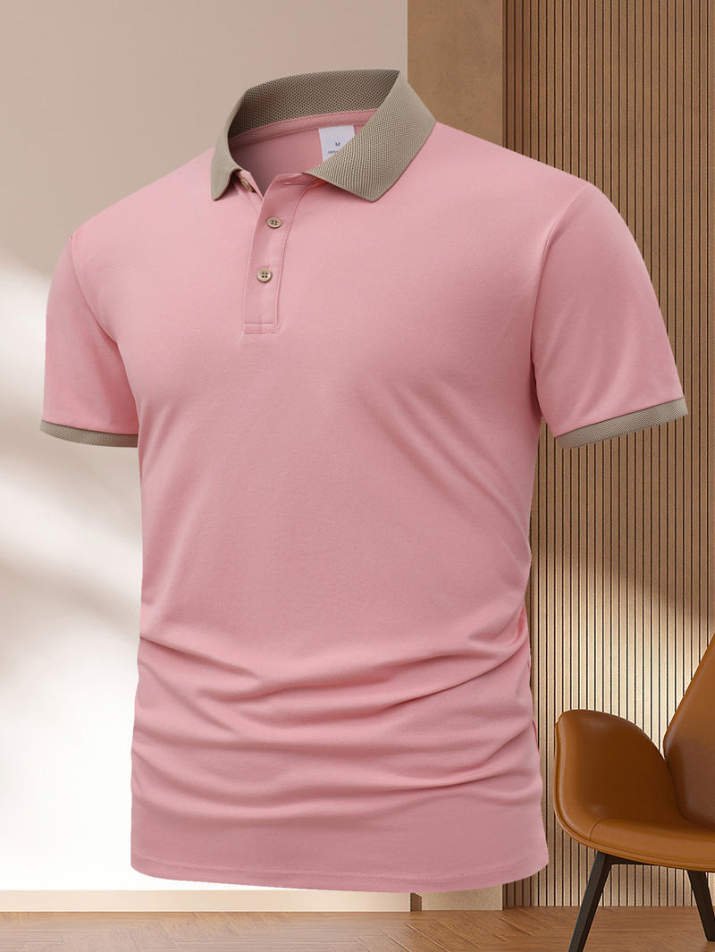 Summer Polo T-shirt Short Sleeve